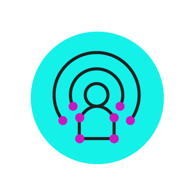 Women redefining podcast: doing differently logo icon