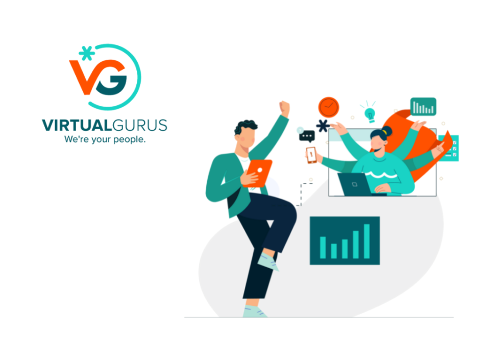 Graphic showing Virtual Gurus, We