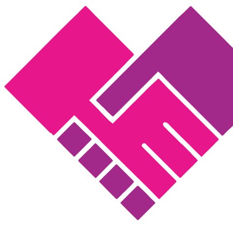 Shaking hands - one pink and one purple, How Virtual Gurus Is opening doors for underrepresented communities