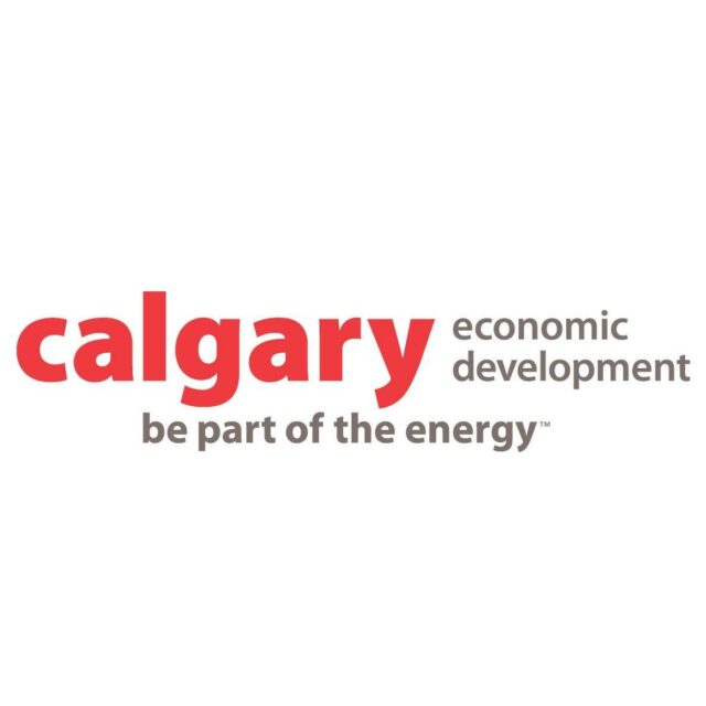 Calgary economic development logo showcasing their article: Meet four influential women in tech from Calgary, including Bobbie Racette.