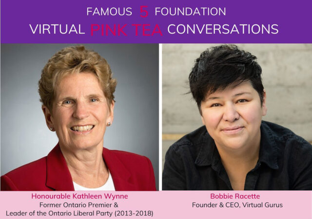Women, Sexuality & Rights: Famous 5 Virtual Pink Tea, with Bobbie Racette, CEO, Virtual Gurus.