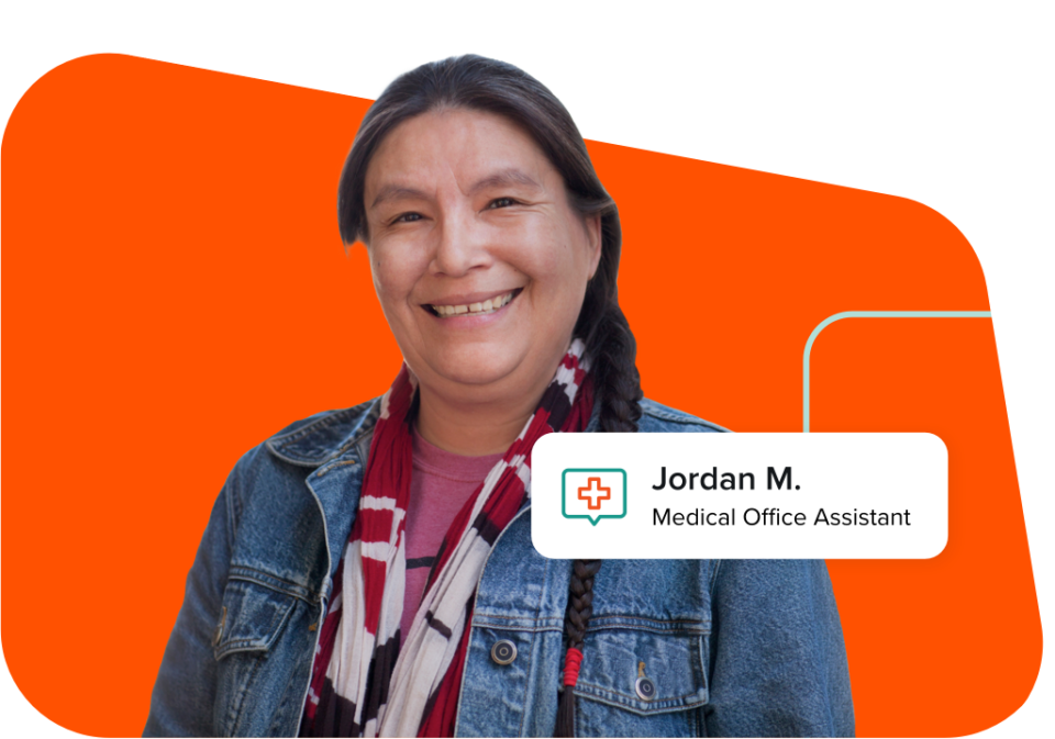 Jordan M, Medical Office Assistant with the Virtual Gurus.