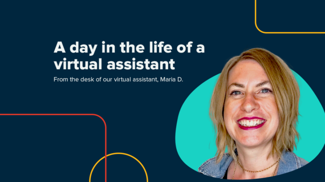 Maria D. a marketing and admin virtual assistant showing what VAs do
