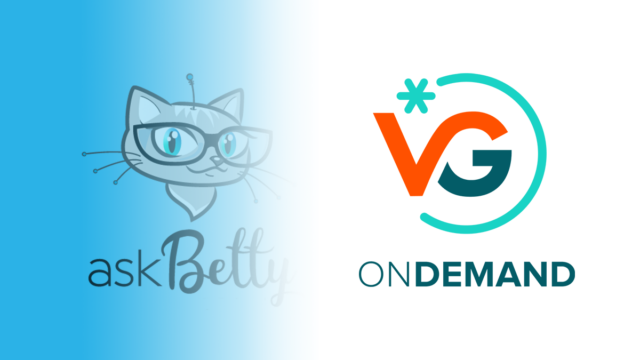 askBetty logo fading into the new VG OnDemand, Virtual Gurus new flexible virtual assistant admin service
