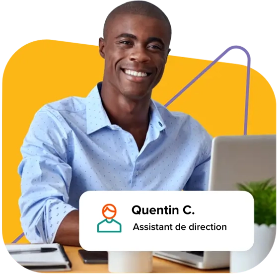 Quentin C, assistant de direction chez Virtual Gurus.